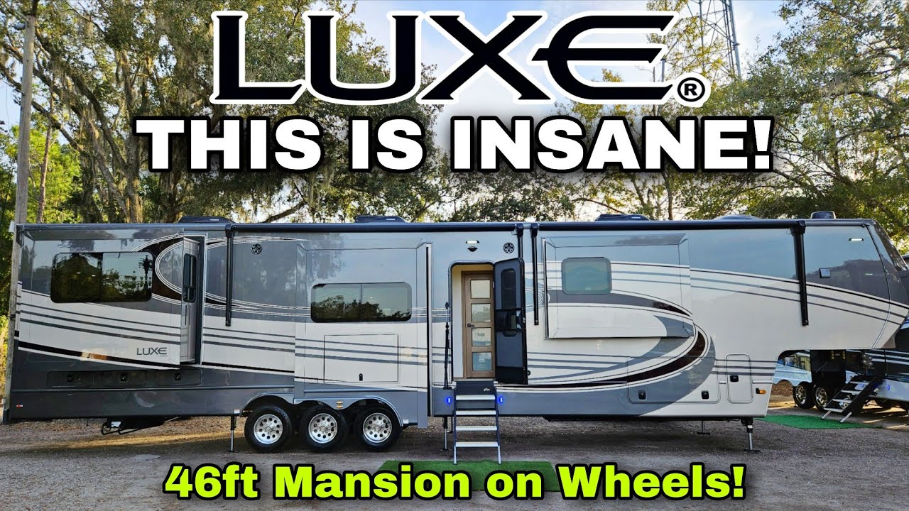 Элитный роскошный автодом-прицеп с пятым колесом! 46RKB