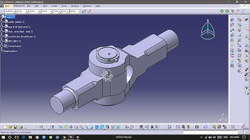 ASSEMBLY OF KNUCKLE JOINT IN CATIA V5 || STEP BY STEP PROCEDURE || CAD/CAM