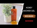 Amazing! If you have raw honey at home,  try this easiest homemade shower gel for even skin tone