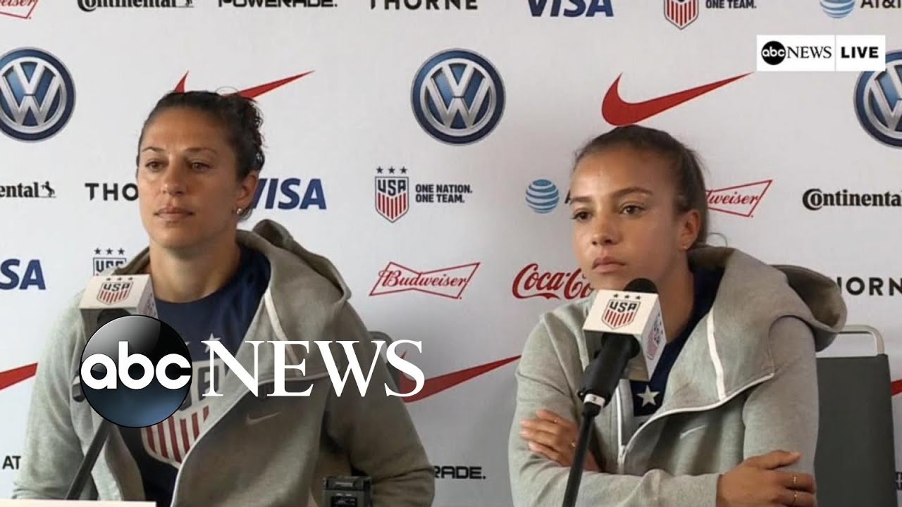 U S Women S National Soccer Team Prepares For Next Game Youtube U S Women S National Soccer Team Prepares For Next Game Youtube