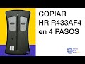 Tutorial cmo copiar su mando de garaje hr r433af4   mandosparagarajecom