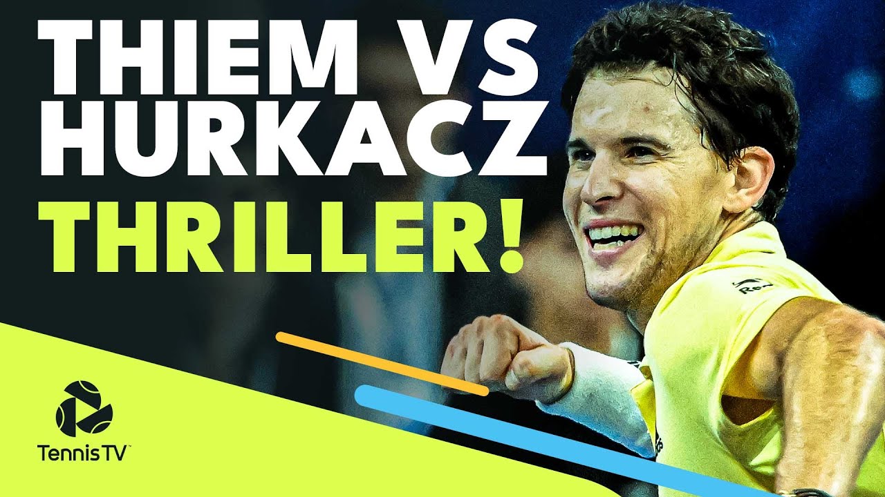 Hubert Hurkacz vs Dominic Thiem Dramatic Encounter! Antwerp 2022 Highlights