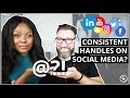 Do Your Social Media Handles Have To Be Consistent? | Social Media Q&A