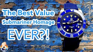 Best Value Submariner Homage! Steeldive SD1953 #unboxing #aliexpress