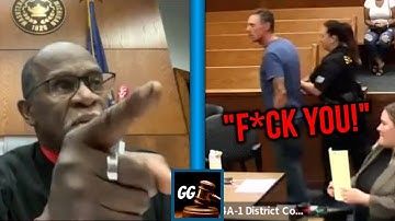 Mouthy Defendant Gets Hammered with 558 Days for Contempt, Says Judge