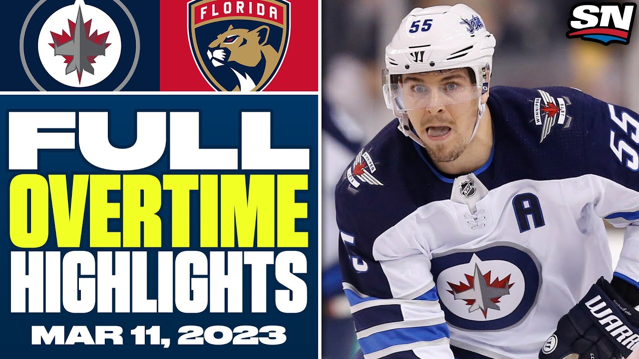 Winnipeg Jets at Florida Panthers FULL Overtime Highlights - March 11, 2023