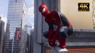 The Amazing Spider-Man 2 Suit (UPDATED) - Marvel Spider-Man 2 PS5 Free Roam Gameplay (4K60FPS)
