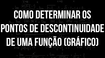 Como saber os pontos de descontinuidade de uma função?