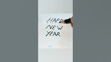 #Happynewyear#in 3d text#✨🌈