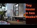 Can we build a Tiny House in two weeks with no timber and no nails!? part 1