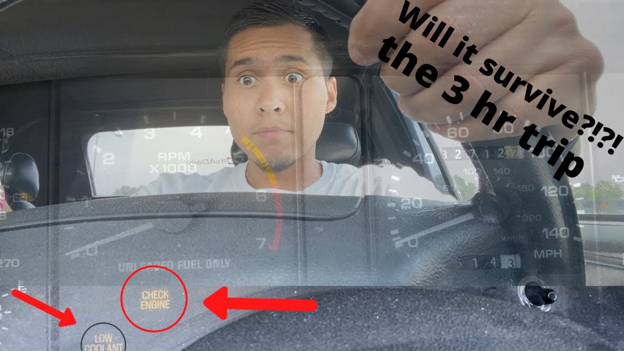 WILL MY 27 YEAR OLD CAR MAKE A 3 HR Drive to Dallas???! - YouTube