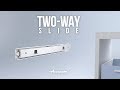 Two-Way Travel Dual Access Drawer Slide | Accuride 0363 & 2002 Two-Way Travel Dual Access Drawer Slide | Accuride 0363 & 2002