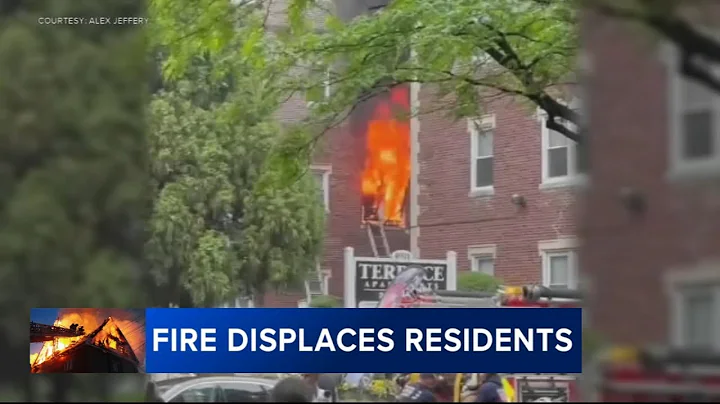 Over 100 residents displaced after fire damages Philadelphia apartment complex