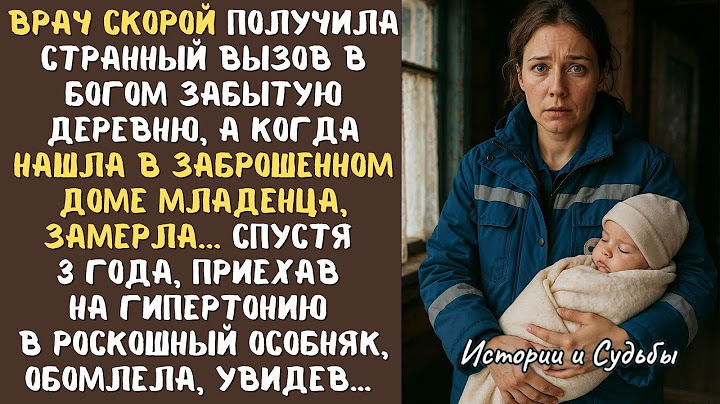 ВРАЧ скорой получила странный вызов в богом забытую деревню, и нашла в заброшенном доме МЛАДЕНЦА…