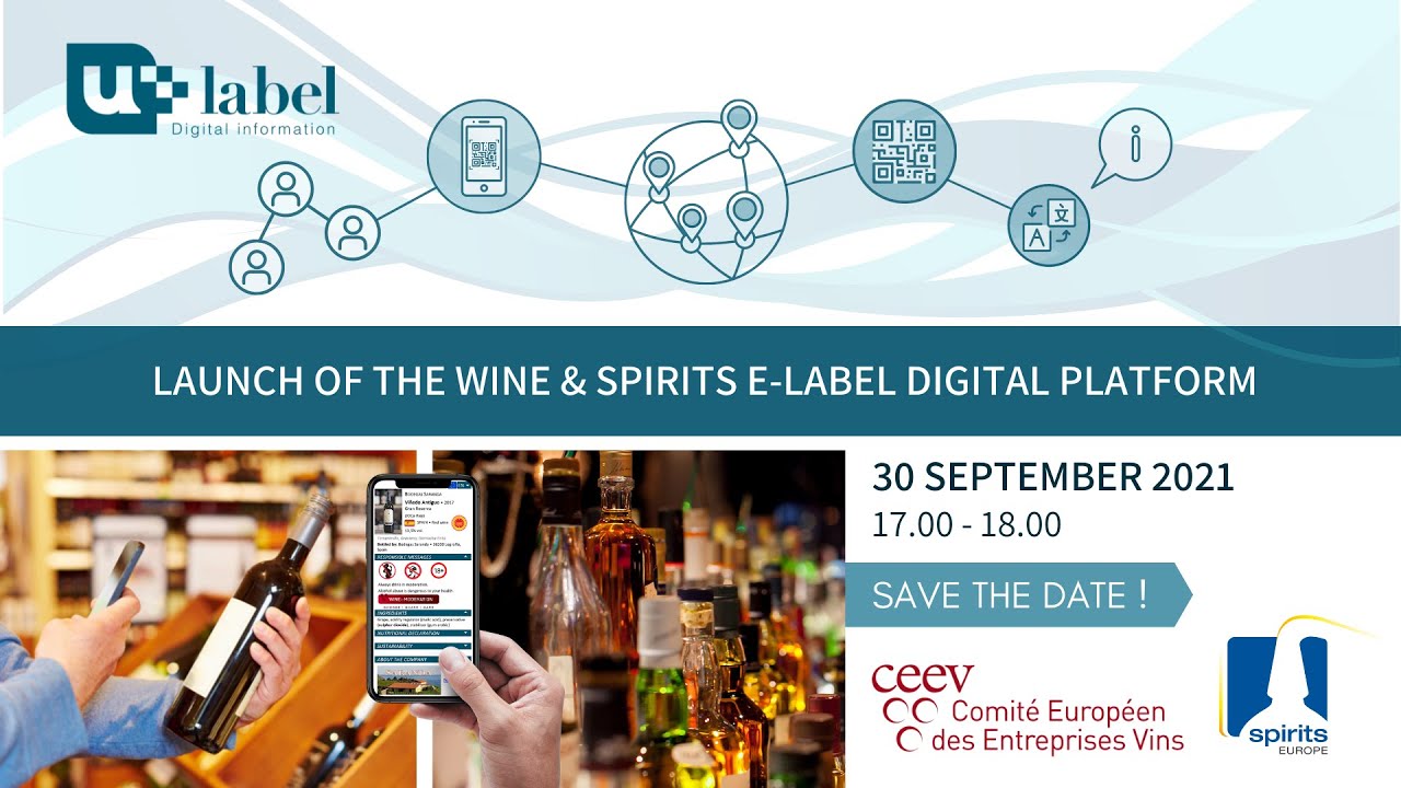 Launch of the wine & spirits E-Label Digital Platform - YouTube