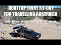 ROOFTOP TINNY SETUP FOR TRAVELLING AUSTRALIA | The boat, motor, trailer, loader & extra gear...