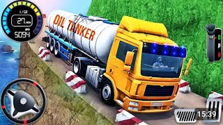 Oil Tanker Transport Driving Simulator 3D; Oil 🛢️🪔 ;  Heavy Cargo Transport -Gameplay  screenshot 2
