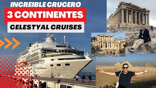Así es el crucero 3 Continentes de Celestyal Cruises que visita Egipto, Jerusalén, Atenas y más!