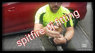triumph spitfire 1500. how to fit universal joints without a press or vice