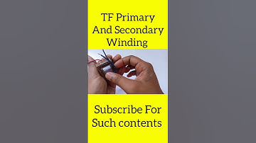 How to identify transformer primary and secondary winding | #shorts #youtube #tech #transformers