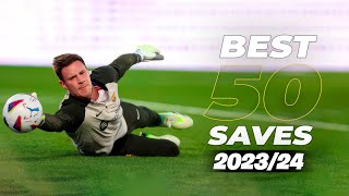 Best 50 Goalkeeper Saves 2023\/24 | HD