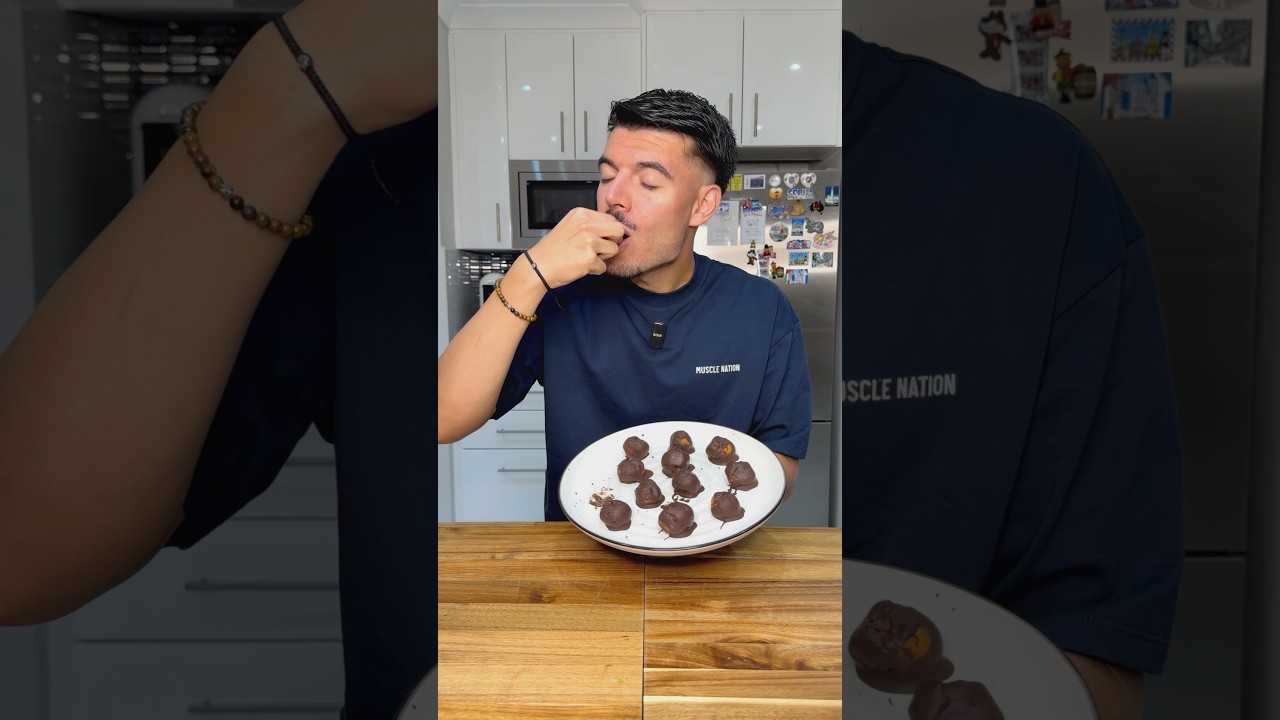 3-Ingredient Chocolate Peanut Butter Bites