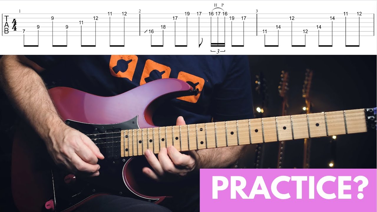 Right hand practice with Neil Zaza's I'm Alright - YouTube