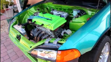 Fully built LS/VTEC first start