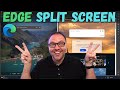 How to enable microsoft edge split screen using edge flags