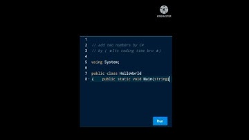 Add two numbers using C#