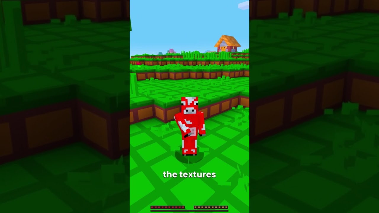 🙀Minecraft, But if i See Blue Everything Becomes More Realistic... 