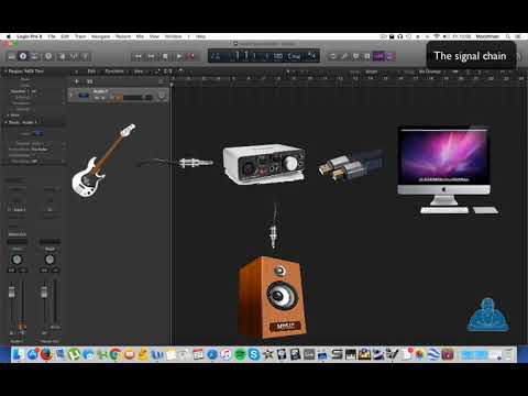 setting up a record track in Logic Pro X - YouTube