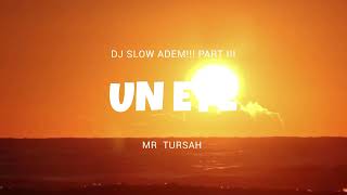 DJ SLOW ADEM PARAH!!! UN EYE REMIX 2023 PART III (MR TURSAH)๐น