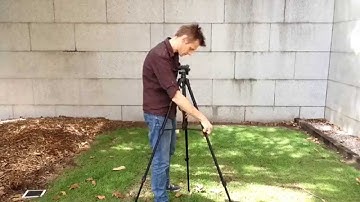 Tripod setup for tablets