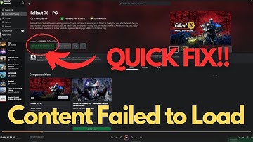 Content failed to load Error | Xbox App