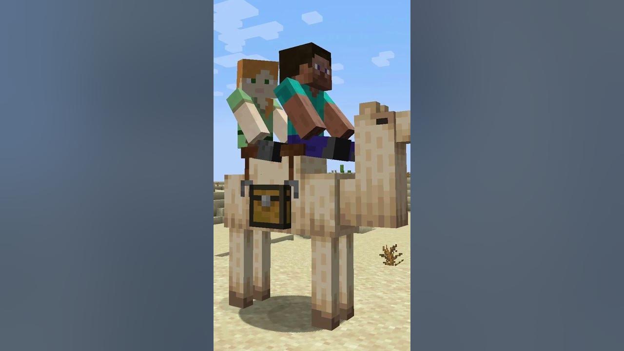 Camels in Minecraft are cooler than you think