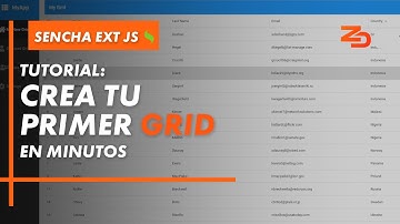 ¡Crea tu primer GRID en Sencha Ext JS!