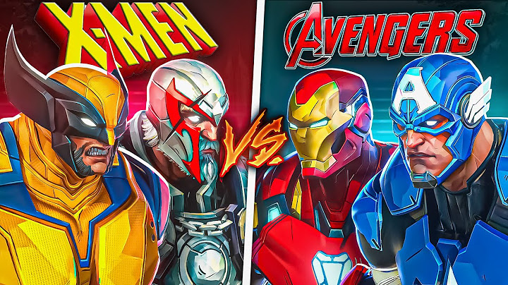 THE AVENGERS vs X-MEN -  Who wins?! (Marvel Rivals)