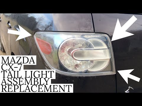 Mazda CX-7 Tail Light / Brake Light Assembly Replacement – How to