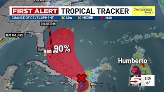 : Tropical Storm Humberto Picks Up Speed As Tropical Wave Gets Increasing Development Odds Resimi
