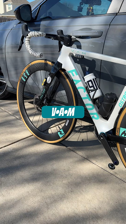 #Factor #ostro #vam #cycling #tiffanyblue #white #sram #di2 #legion #garmin #panda #outdoor