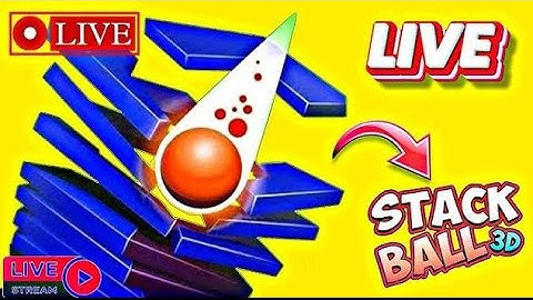 STACK BALL GAME PLAY 3D #live #gaming #stackball #gameplay Joefel tv is live!