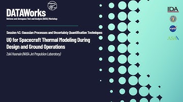 Session 4C: UQ for Spacecraft Thermal Modeling During Design and Ground Operations