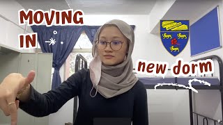 UM Vlog : MOVING IN my new Dormitory