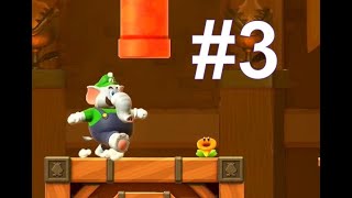Super Mario Bros. Wonder  Gameplay Walkthrough Part 3 Pipe Rock Rumble #kiddiezone