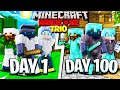 We Thrived For 100 Days In Hardcore Minecraft - Trio 100 Days