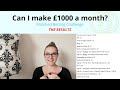 Can I make £1000 a month? The Results | Matched Betting Challenge