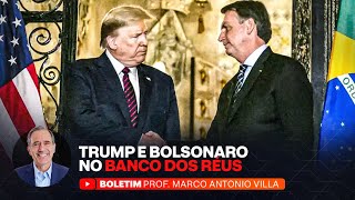Trump e Bolsonaro no banco dos réus