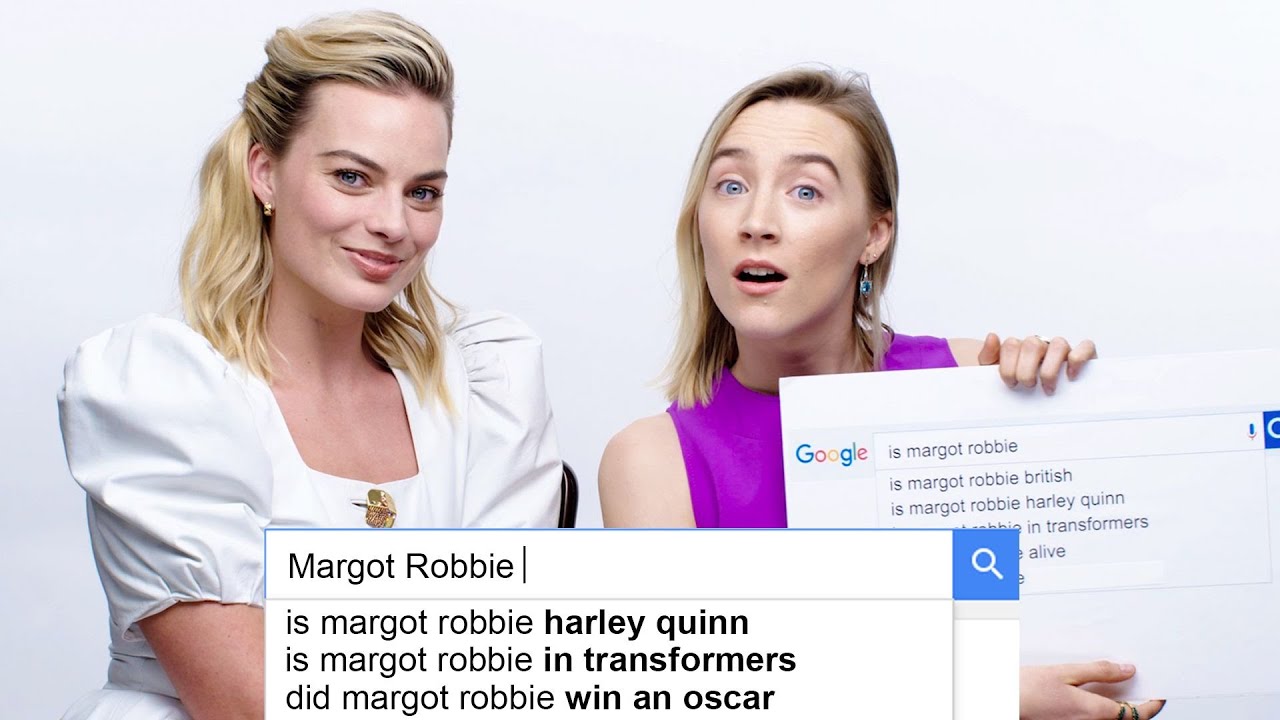 Margot Robbie \U0026 Saoirse Ronan Answer The Web'S Most Searched Questions | Wired