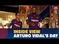 [BEHIND THE SCENES] Arturo Vidal's first 24 hours in Barcelona